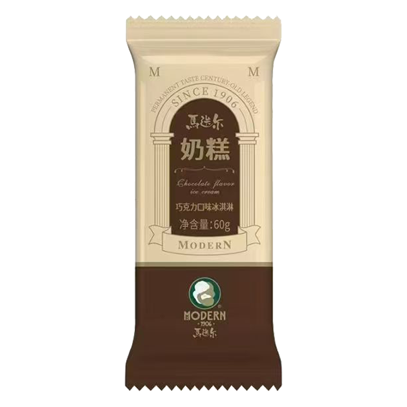 马迭尔 奶糕(巧克力口味)冰淇淋60克