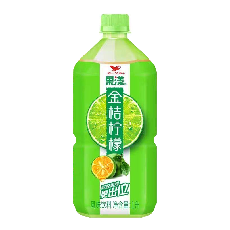 统一 金桔柠檬风味饮料1升
