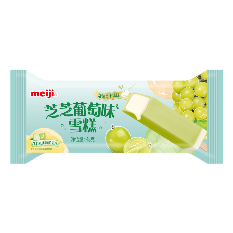 明治 芝芝葡萄味雪糕48克