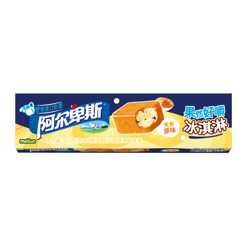 阿尔卑斯 果然好嚼(焦香原味)冰淇淋85克