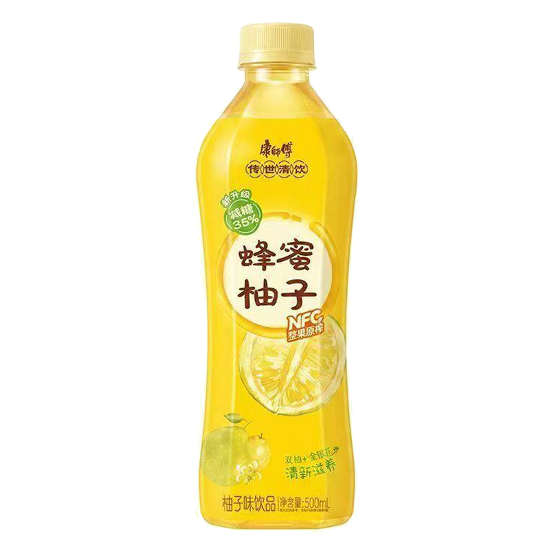 康师傅 蜂蜜柚子(柚子味)饮品500毫升