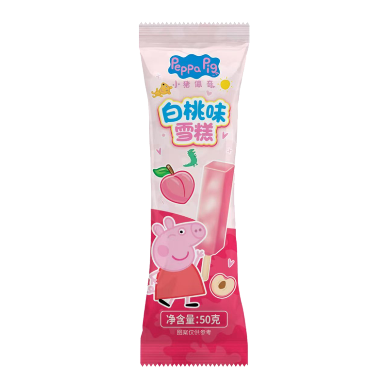 小猪佩奇 白桃味雪糕50克