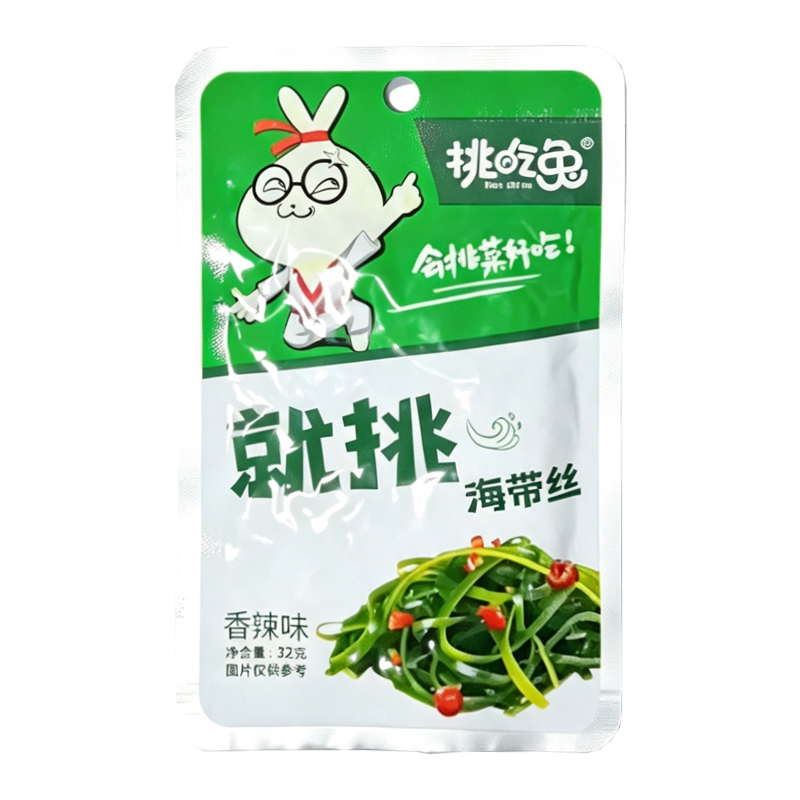 挑吃兔 香辣味海带丝32克