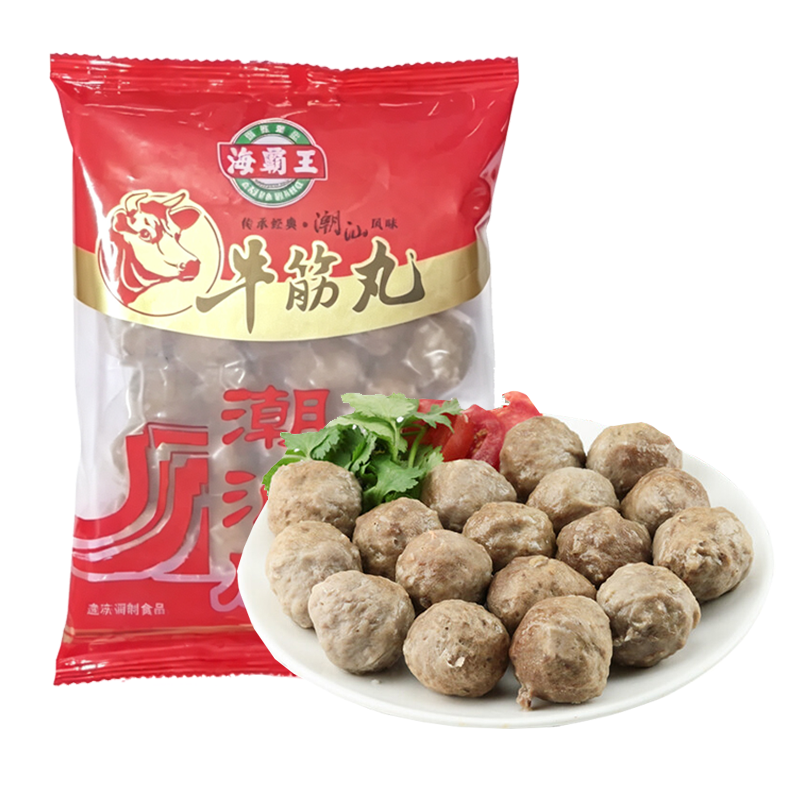 海霸王 潮汕风味牛筋丸500克