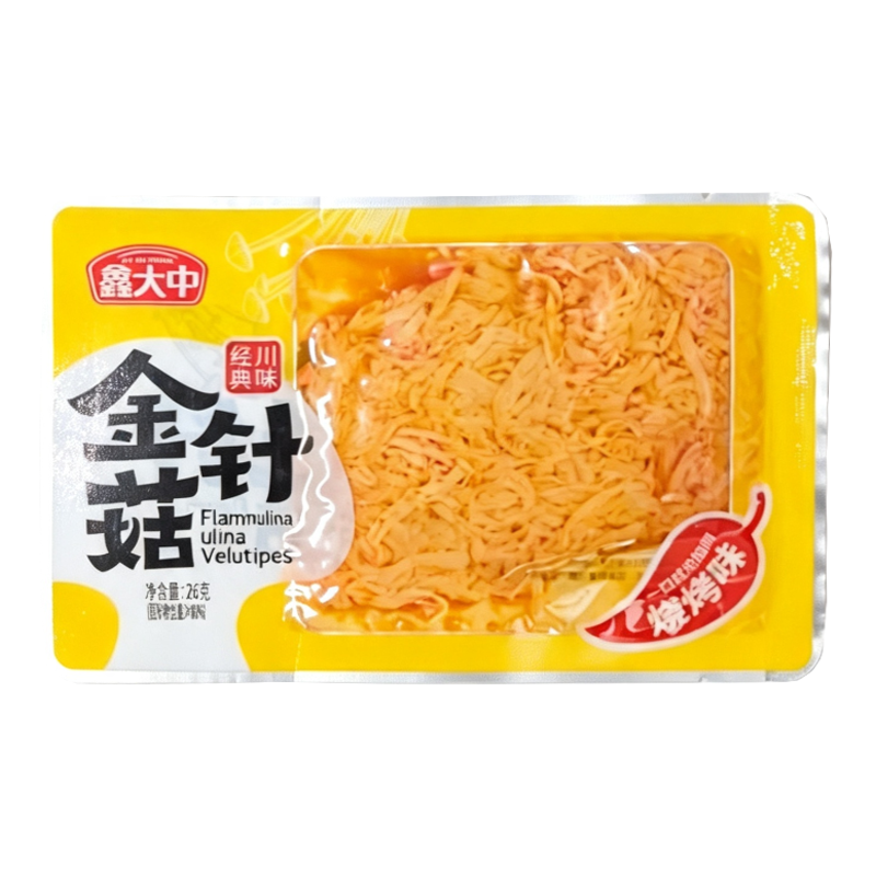 鑫大中 烧烤味金针菇26克