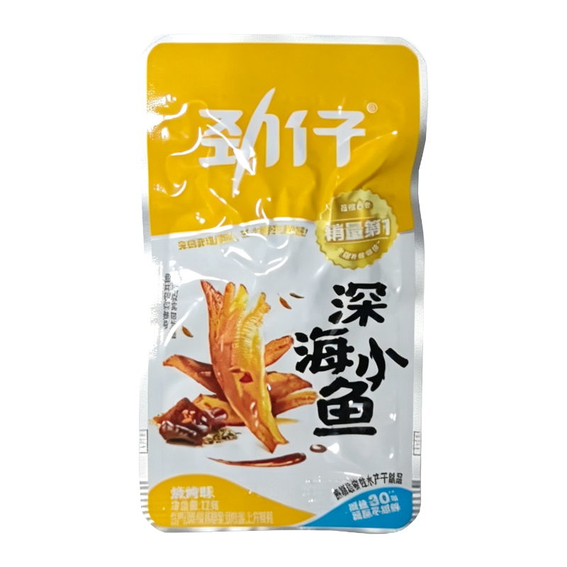 劲仔 烧烤味深海小鱼12克