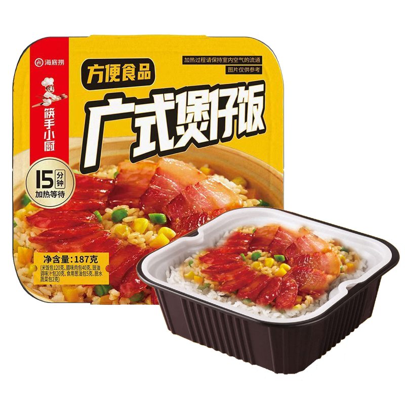 海底捞 广式煲仔饭自热米饭187克