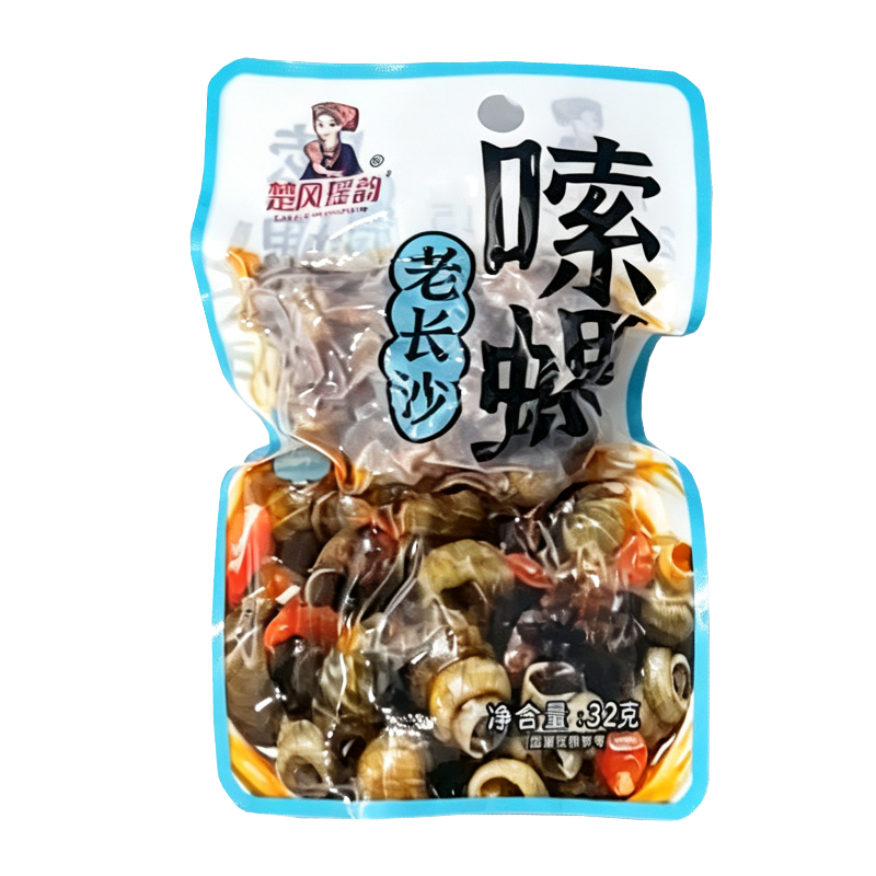 楚风瑶韵 蒜香味老长沙嗦螺32克