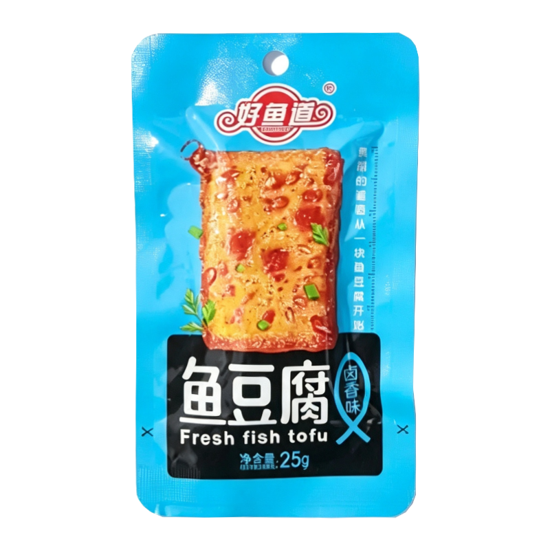 好鱼道 卤香味鱼豆腐25克