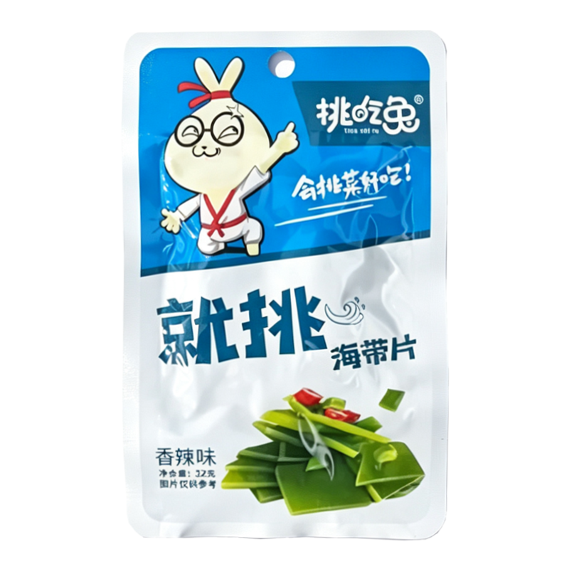 挑吃兔 香辣味海带片32克