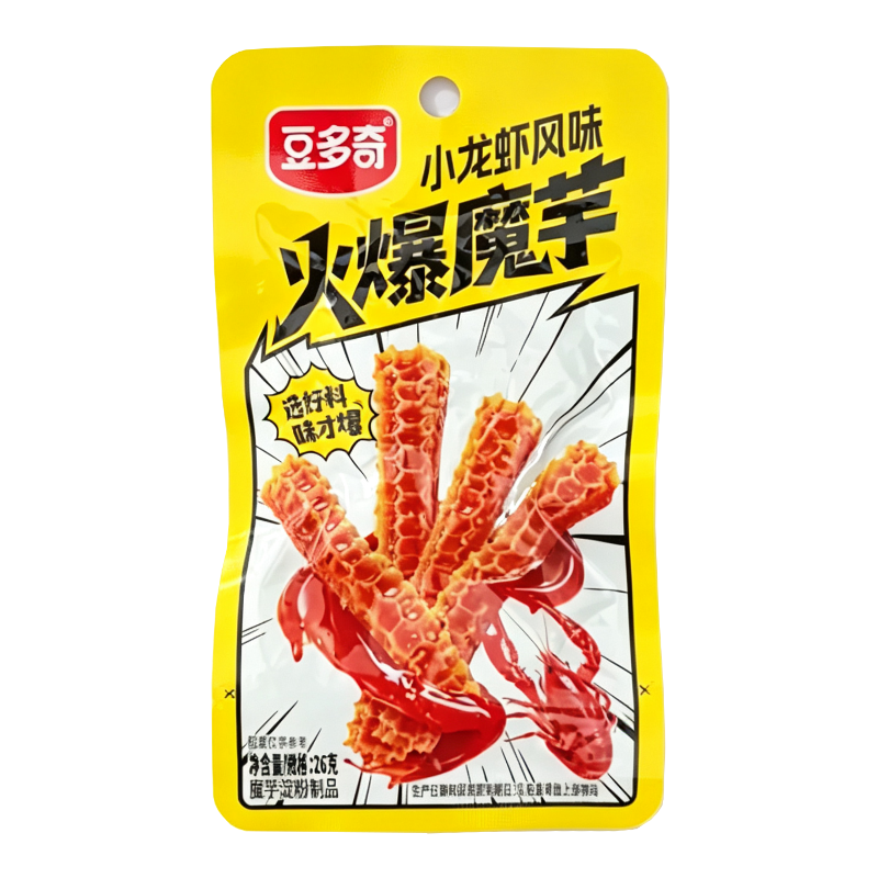 豆多奇 小龙虾风味火爆魔芋26克