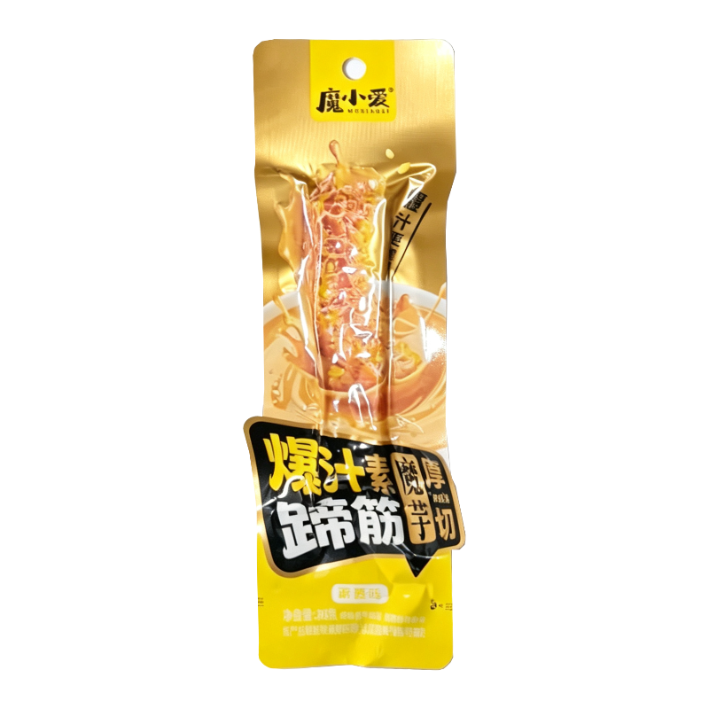 魔小爱 麻酱味爆汁素蹄筋魔芋20克