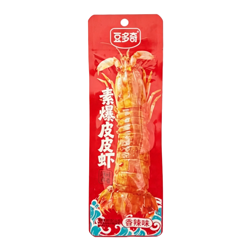豆多奇 香辣味素爆皮皮虾30克